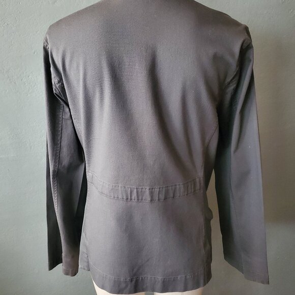 Eileen Fisher Utility Style Jacket/ Collarless Blazer/ Size L - Picture 8 of 11